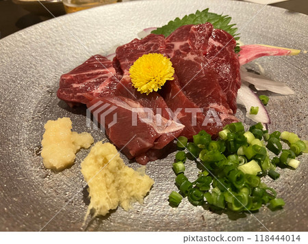 Enjoy horse meat in Kumamoto 118444014
