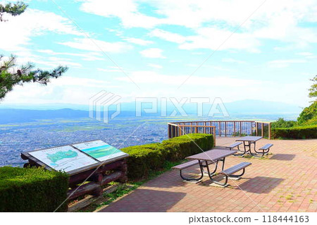 Panoramic view of Yamagata City Nishizao Park Panoramic view of Yamagata City Nishizao Park 118444163