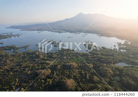 Mombacho volcano in sunny light Mombacho volcano in sunny light 118444260