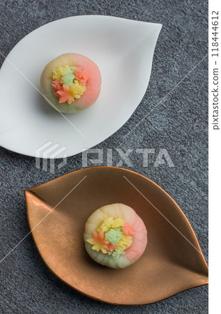Autumn Japanese sweets: Momijiyama Nerikiri 118444612