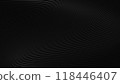 Abstract Black Pattern Line Curve Background Design. Vector Illustration. 118446407
