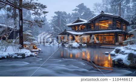 Japan. Consider incorporating elements of Japanese winter festivals or celebrations into the story, adding a touch of cultural vibrancy to the winter onsen setting. Japan. Consider incorporating elements of Japanese winter festivals or celebrations into the story, adding a touch of cultural vibrancy to the winter onsen setting. 118446617