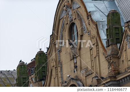 Details of old roofs Details of old roofs 118446677
