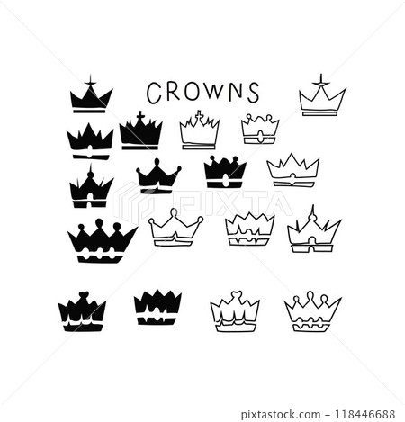 Set of crown 118446688