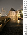 Kurashiki Bikan Historical Quarter in the evening rain 118446999