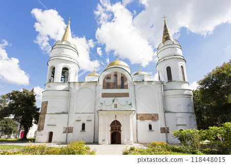 building a church in Ukraine, temple 118448015