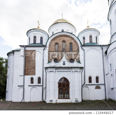 building a church in Ukraine, temple 118448017