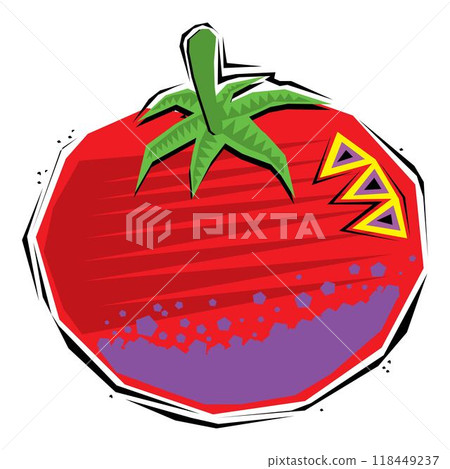 Realistic tomato set of isolated images with single tomato fruits and groups with shadows and text vector 118449237