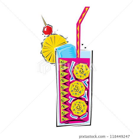 Fruits smoothies set of fruit cocktails realistic images with colourful bottles and slices on blank background Fruits smoothies set of fruit cocktails realistic images with colourful bottles and slices on blank background 118449247