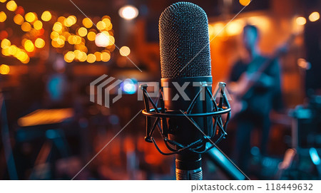 Microphone in Focus 118449632