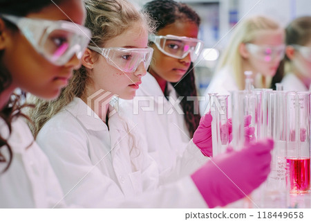 Young Scientists in Lab 118449658