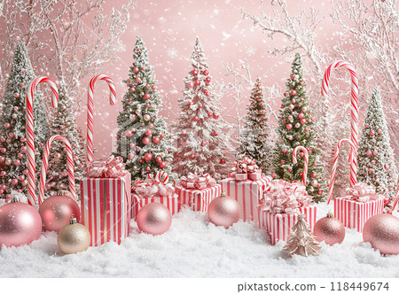 Festive Holiday Scene Festive Holiday Scene 118449674