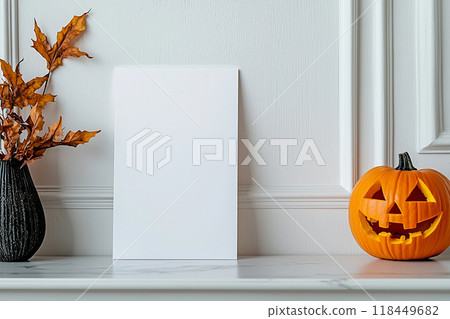Autumn Halloween Decor 118449682