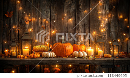 Autumn Pumpkin Display Autumn Pumpkin Display 118449695