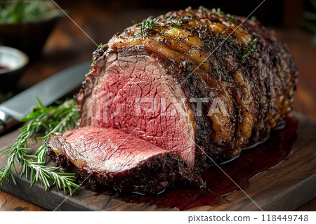 Roast Beef with Herbs Roast Beef with Herbs 118449748
