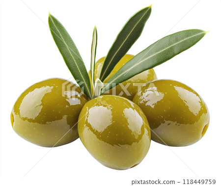 Fresh Green Olives Fresh Green Olives 118449759