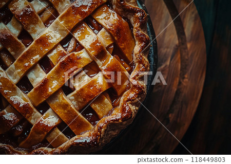 Lattice Apple Pie 118449803