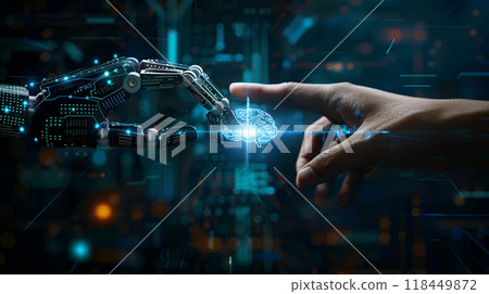 Human and AI Connection 118449872