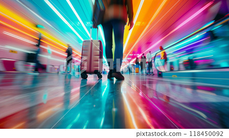 Vibrant Airport Journey Vibrant Airport Journey 118450092