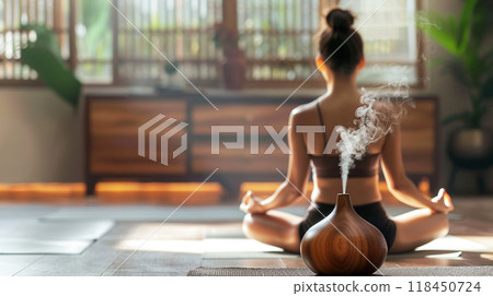 Mindfulness and Aroma Therapy 118450724