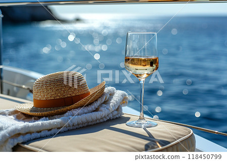 Luxurious Relaxation at Sea 118450799
