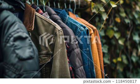 Outdoor Clothing Rack 118450817