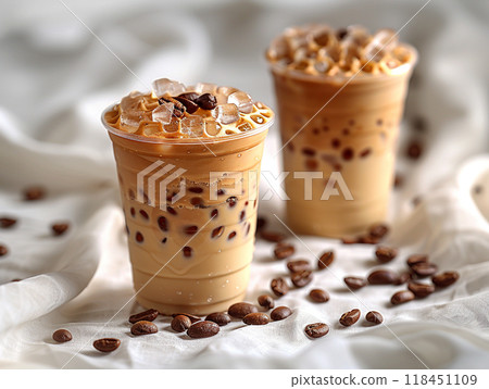 Iced Caramel Coffee Delight 118451109