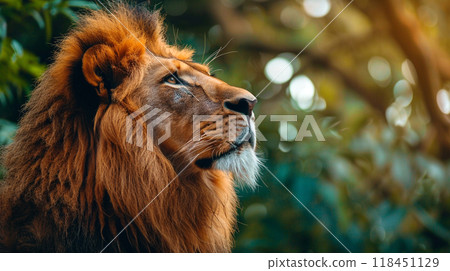 Majestic Lion in Nature Majestic Lion in Nature 118451129