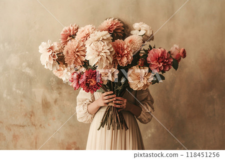 Elegant Floral Embrace Elegant Floral Embrace 118451256