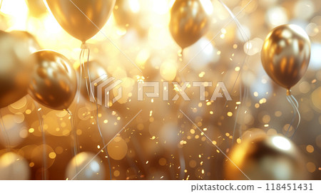 Golden Celebration Balloons Golden Celebration Balloons 118451431