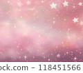 Stars and pink gradient illustration 118451566