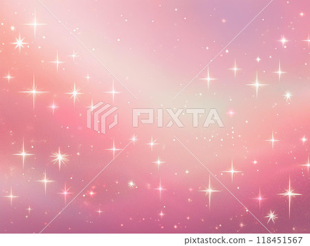 Stars and pink gradient illustration Stars and pink gradient illustration 118451567