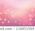 Stars and pink gradient illustration 118451569