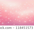 Stars and pink gradient illustration 118451573