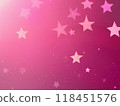 Stars and pink gradient illustration 118451576