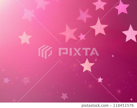 Stars and pink gradient illustration Stars and pink gradient illustration 118451576