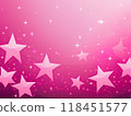 Stars and pink gradient illustration 118451577