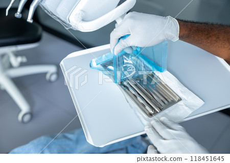 Dental instrument and tools equipment for treatment 118451645