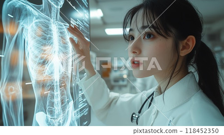 Image of AI-based medical support 118452350