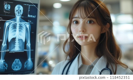 Image of AI-based medical support Image of AI-based medical support 118452351