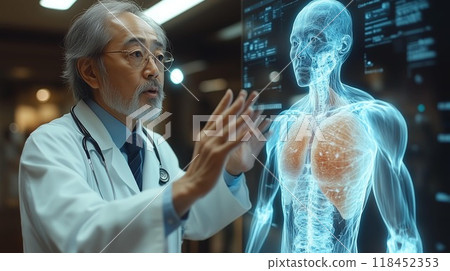 Image of AI-based medical support 118452353