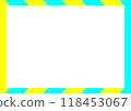 Frame Yellow Light Blue 118453067
