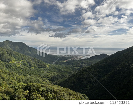 Yakushima is a World Heritage Site island located in Kagoshima Prefecture, Kyushu, Japan, is home to Yakusugi cedar trees over 1,000 years old, pristine beaches, and Japan's best sea turtle nesting si 118453251