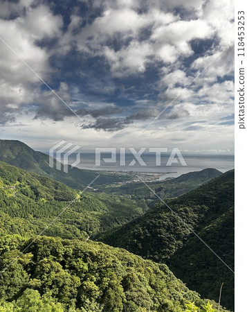 Yakushima is a World Heritage Site island located in Kagoshima Prefecture, Kyushu, Japan, is home to Yakusugi cedar trees over 1,000 years old, pristine beaches, and Japan's best sea turtle nesting si 118453253