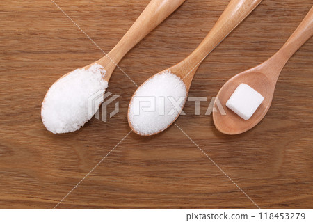 Cube sugar, white sugar and sugar Cube sugar, white sugar and sugar 118453279
