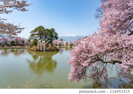 長野縣伊那市,江戶時代高遠氏興建的農業水庫-泉六堂堤壩 長野縣伊那市,江戶時代高遠氏興建的農業水庫-泉六堂堤壩 118453315