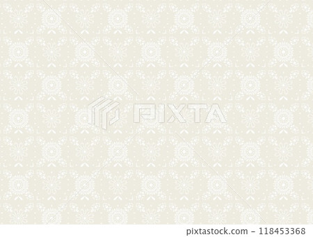 背景素材: 米色優雅字母圖案桌布素材背景 118453368