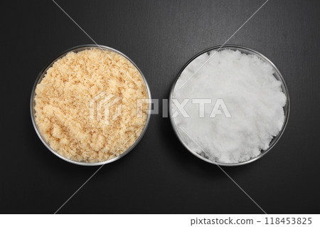 紅糖和白糖 118453825