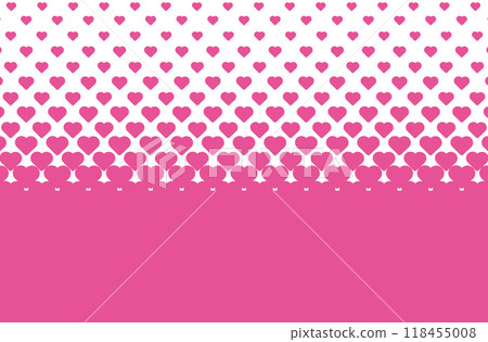 Heart halftone background material pink Heart halftone background material pink 118455008