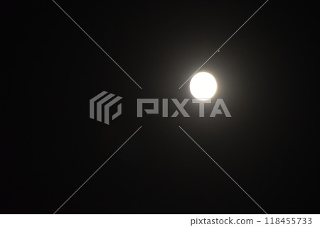 Harvest Moon: Full Moon and Close Approach of Saturn Harvest Moon: Full Moon and Close Approach of Saturn 118455733